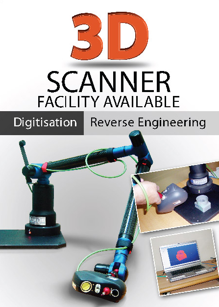 3D-Scanning/Reverse Engineering Services nida lahore