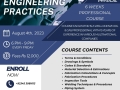 White Blue Simple Front End Website Development Training Class Promotion Flyer - 1