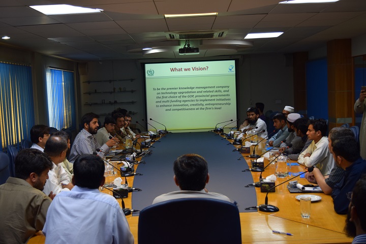 UNDP Refugee Affected and Hosting Areas Programme, KPK (RAHA) beneficiaries visited TUSDEC
